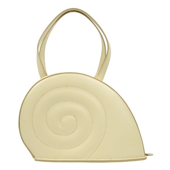 Hermes Handbags - Hermes Colimacon Handbag Leather Beige Calfskin Handbag